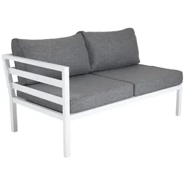 Brafab Loungemöbel-Set Weldon 3tlg. Aluminium Weiß