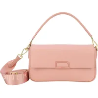 Bogner Pontresina Schultertasche Leder 27 cm rosa