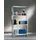 SCHULTE Regalwelt Grundregal Metall 180x100x50 cm verzinkt grau