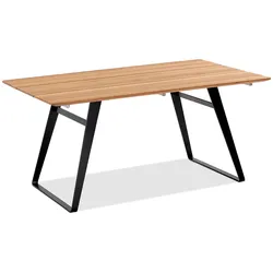 Niehoff Ebla Tisch Stahl/Teak