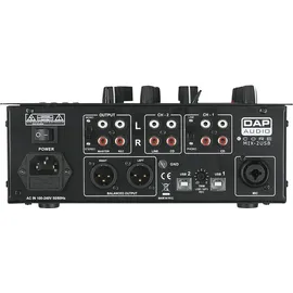 DAP AUDIO DAP CORE MIX-2 USB Zweikanal-DJ-Mixer mit USB-Schnittstelle
