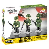 Cobi Historical Collection 2060 - German Infantry, Bausatz 33 Klemmbausteine, 3 Figuren