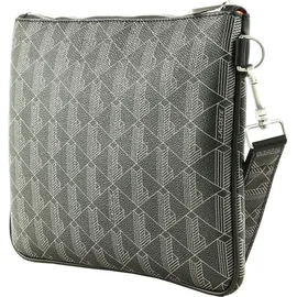 Lacoste The Blend Clutch Monogram Noir Gris schwarz - Schwarz