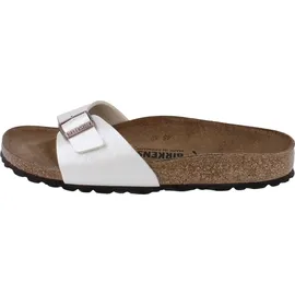 Birkenstock Madrid Vegan Birko-Flor schmal graceful pearl white 41