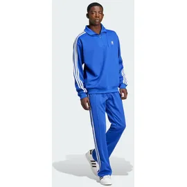 adidas SWEATSHIRT MIT REIßVERSCHLUSS FUNNELNECK TT - Blau - S