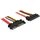 DeLock Verlängerungskabel SATA 6 Gb/s 22 Pin Stecker > 100 cm