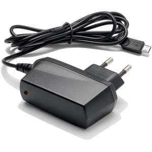 Slabo Ladegerät Micro USB Handy Netzteil - 1000mAh - für Lenovo K6 / P2 / C2 / Moto G4 / G4 Plus / G4 Play / E3 / Moto G5 / G5 Plus - SCHWARZ
