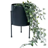 DanDiBo Ambiente Blumenhocker 32 x 32 cm Schwarz