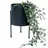 DanDiBo Ambiente Blumenhocker 32 x 32 cm Schwarz