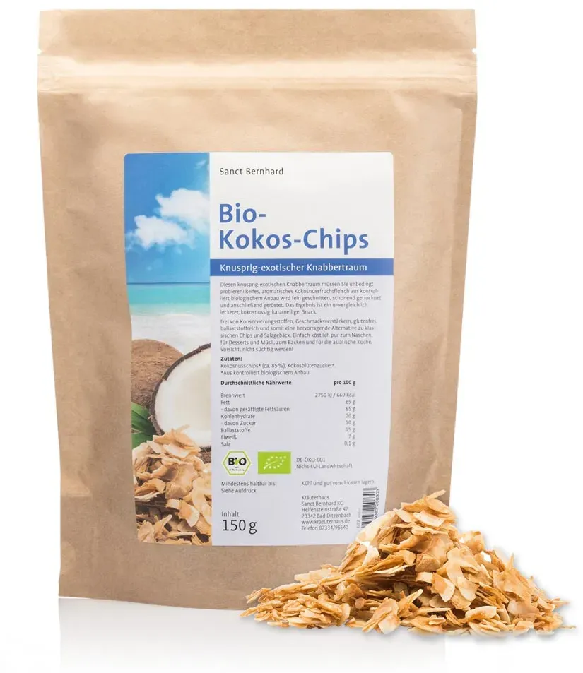 Bio-Kokos-Chips 150 g - 150 g