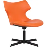 CLP Lounger Welland Kunstleder orange