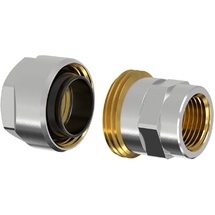 Simplex Plus DVGW Schwarzrohradapter für Rohr 1/2" x G 1/2“ Innengewinde