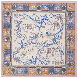 Roeckl Lucky Elephant 53x53 - multi pastel - 53x53