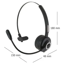 Schwaiger Headset Mono Bluetooth (Schwarz)