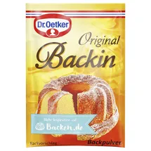 Dr. Oetker Original Backin, Backpulver,