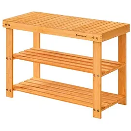 Songmics LBS04N 70 x 45 x 28,5 cm braun / braun