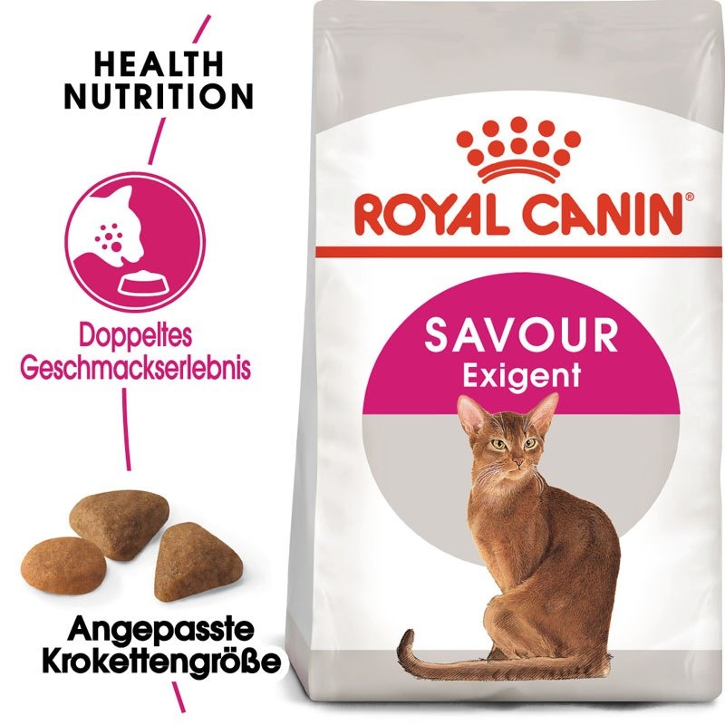 ROYAL CANIN SAVOUR EXIGENT Trockenfutter für wählerische Katzen 400 g