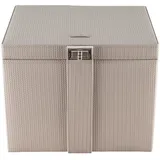 Windrose Schmuckkoffer Jewelry case (Set, 2 St) beige