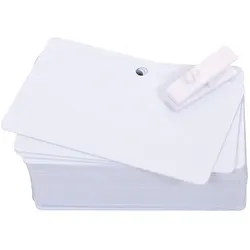 Evolis PVC Blank Pre-Punched Cards - Polyvinylchlorid (PVC)
