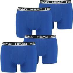 HEAD Herren Boxershort Basic Boxer 4er 6er 8er Multipack in L Blau / Schwarz 006