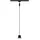 Paulmann Cone 1-flg. 8,4 cm schwarz matt