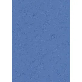 Pavo Einbanddeckel-Lederoptik DIN A4 250 g/m2 Blau 100 St.