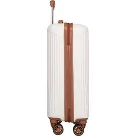 Travelite Bali 4-Rollen Cabin S 55 cm / 34 l weiß/cognac