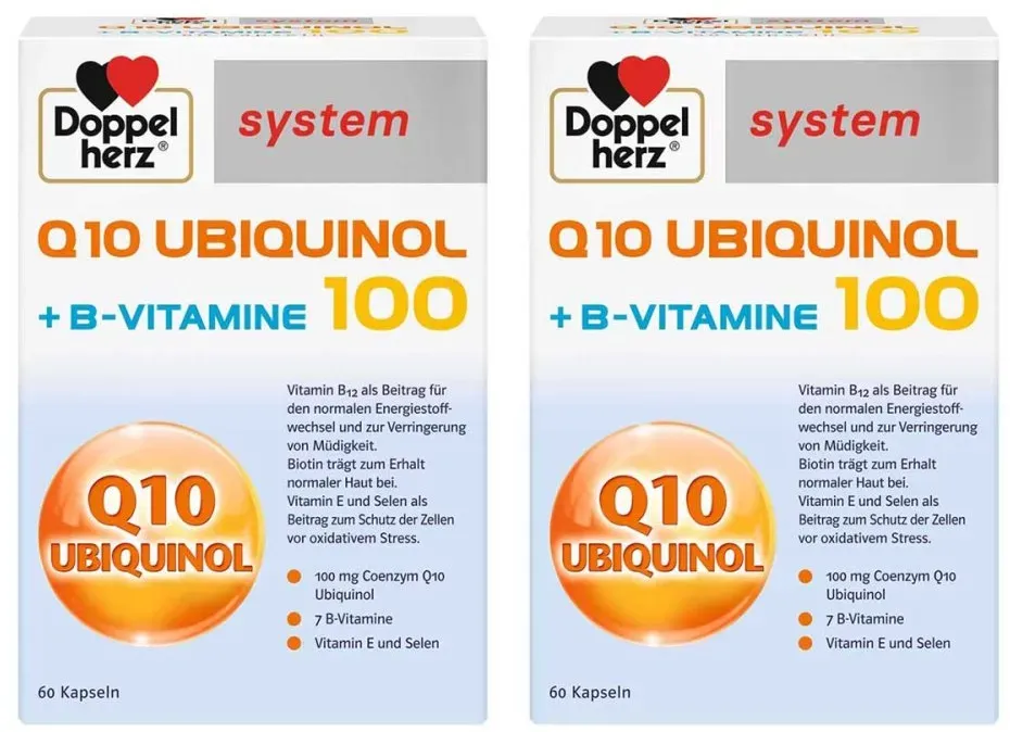 Doppelherz Q10 Ubiquinol 100 System Kapseln