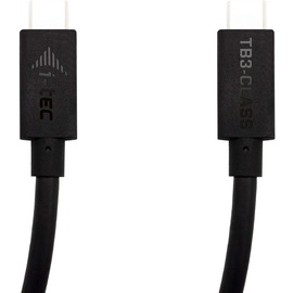 iTEC i-tec Thunderbolt 3 Kabel schwarz, 1.5m (TB3CBL150CM)
