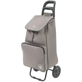 Metaltex Krokus Einkaufstrolley braun 50 l