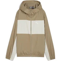 Windjacke mit Meshfutter Damen PUMA Oak Branch Beige M