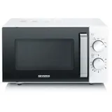 Severin MW 7765 Schwarz/Silber