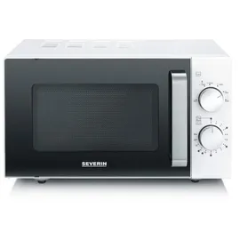 Severin MW 7765 Schwarz/Silber
