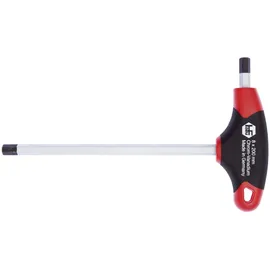 Hafu Stiftschlüssel-Sechskant 3 mm T-Griff mit Seitenabtrieb Länge 125 mm