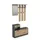 byLIVING TAMINA Garderoben-Set 97 x 0 x 0 cm Artisan Eiche/anthrazit