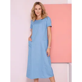 Sieh an! Etuikleid A-Linien-Kleid Himmelblau 44
