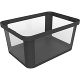 Rotho Aufbewahrungsbox Albris 45 L schwarz 55,5 x 39 x 26,5 cm