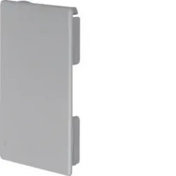 Hager FB8013067030 Endstück halogenfrei zu Leitungsführungskanal FB 80x130mm steingrau.Endstück als Formteil zu Leitungsführungskanal.