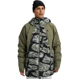 BURTON Reserve 2l Ins Jacke Herren Grafitti Camo/Forest Moss M