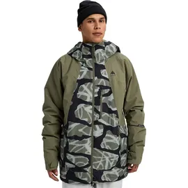 BURTON Reserve 2l Ins Jacke Herren Grafitti Camo/Forest Moss M