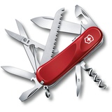 Victorinox Schweizer Taschenmesser, Evolution S17, Multitool, Swiss Army Knife, 15 Funktionen, Feststellklinge, Schraubendreher, Rot