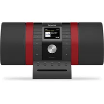 TechniSat MULTYRADIO 4.0 SE, Schwarz/Rot Internet Tischradio DAB+, UKW, Schwarz, Rot