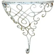moebel-direkt-online Wandkonsole Regal 40 x 20 x 10 cm Weiß