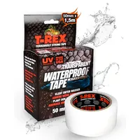 T-Rex Klebeband Waterproof Transparent 50 mm x 1,5 m
