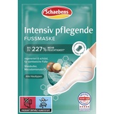 Schaebens Intensiv pflegende Fußmaske Socken (1 Paar) intensive Pflege mit Sheabutter & Macadamia,