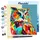 ap commerce Mini Malen nach Zahlen 1 St. 20x20 cm Abstrakte Pop Art Eule