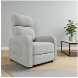 LuxusKollektion Relaxsessel Relaxsessel Fernsehsessel Liegesessel Polstersessel Leinen Hellgrau