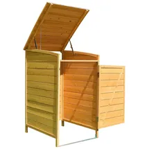 Melko Mülltonnenbox 73 x 85 x 127 cm braun