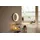 Schneider LUNE D2W Lichtspiegel, rund, rundum LED-Beleuchtung, Durchmesser 733mm, 211.073.01.60, Farbe: Edelstahl geschliffen