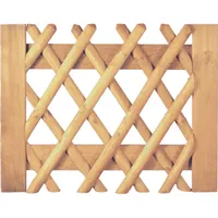 Tetzner & Jentzsch Jägerzaun 100 x 80 cm braun